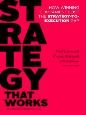 cover image of Strategy That Works